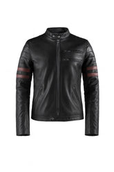 Premium Men's Genuine Leather Jacket – Classic Winter Outerwear