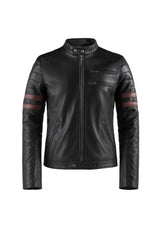 Premium Men's Genuine Leather Jacket – Classic Winter Outerwear