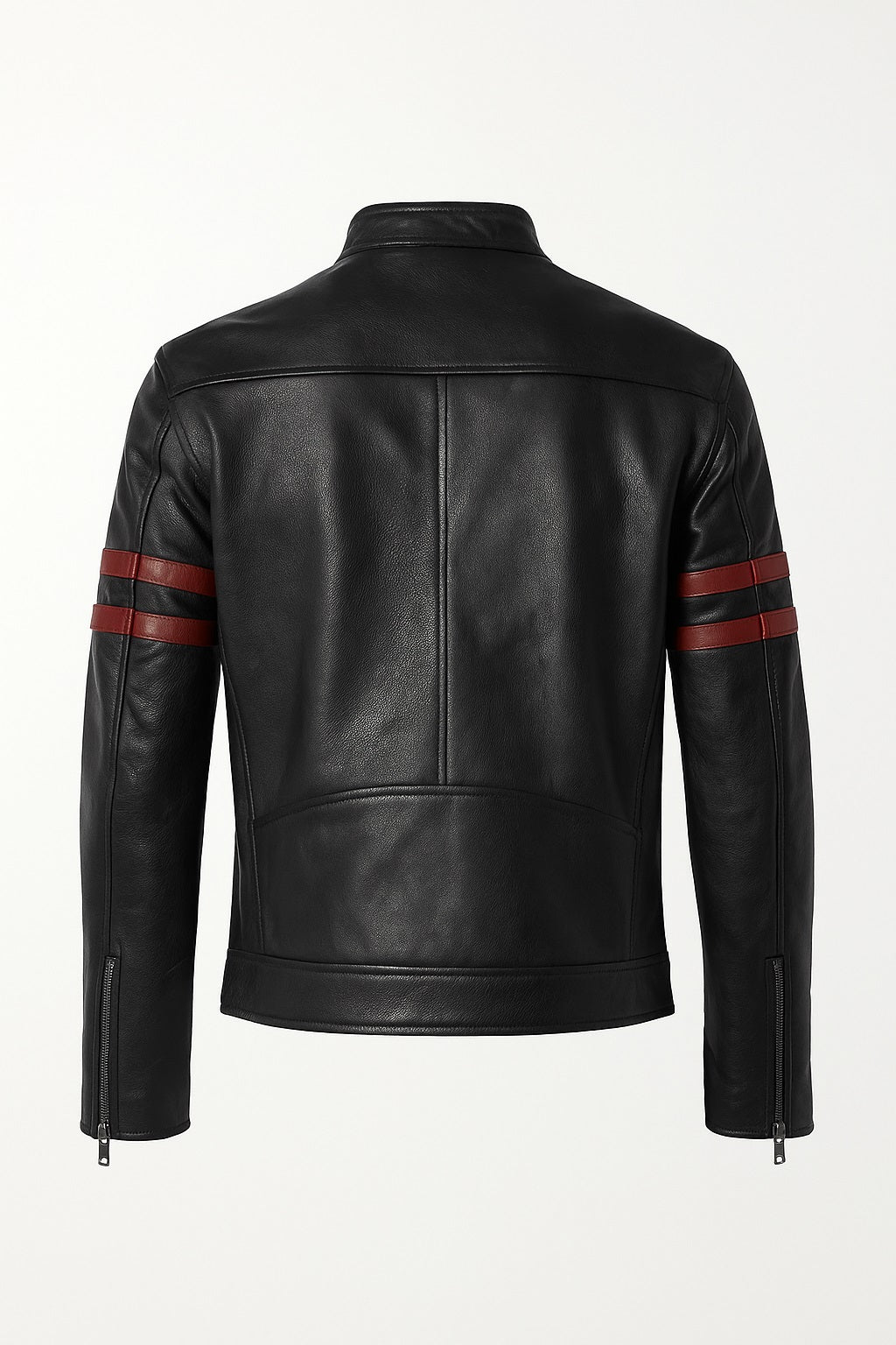 Premium Men's Genuine Leather Jacket – Classic Winter Outerwear