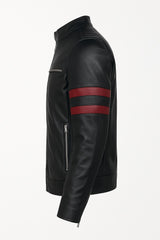 Premium Men's Genuine Leather Jacket – Classic Winter Outerwear