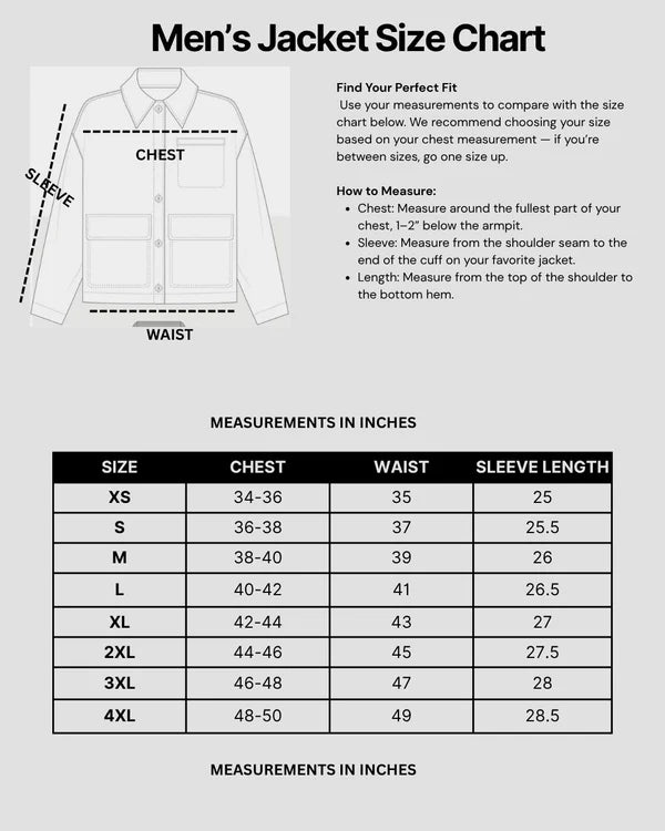 Premium Men's Genuine Leather Jacket – Classic Winter Outerwear